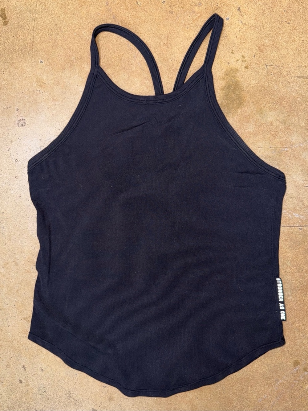 Lululemon Women’s Stronger as One Tank Top Size 6 Black EUC
